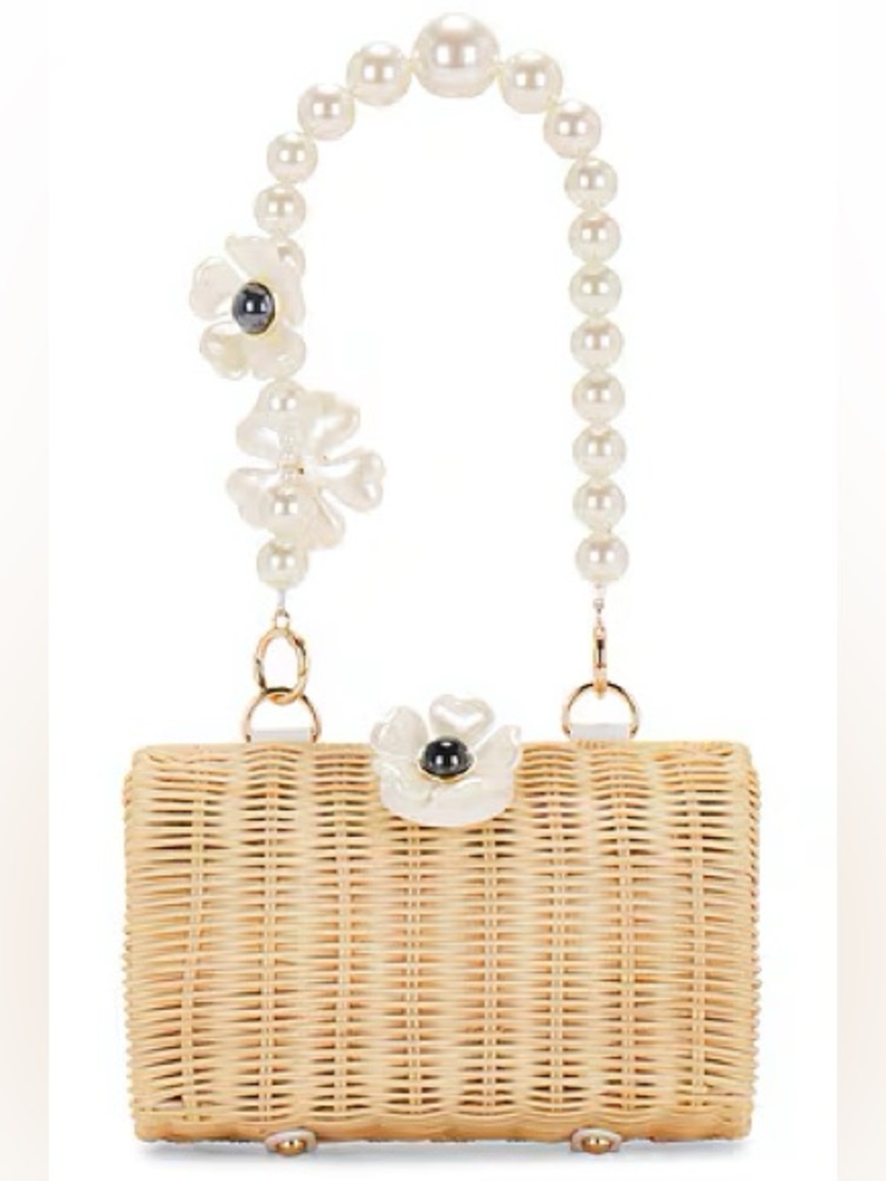 BTB Los Angeles paige pearl clutch